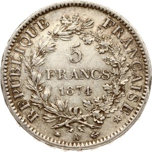 France 5 Francs 1874 A