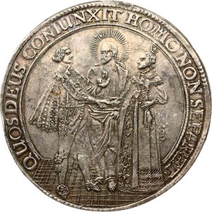 Germany Hamburg 3 Schauthaler ND (1632-1636) Wedding at Cana
