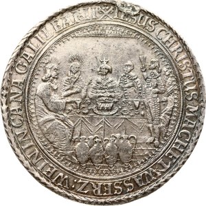 Germany Hamburg 3 Schauthaler ND (1632-1636) Wedding at Cana