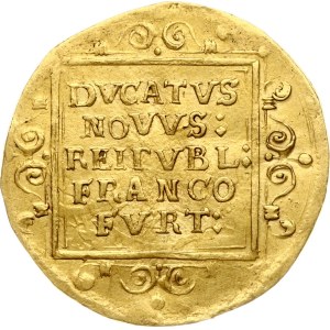 Germany Frankfurt Ducat 1636