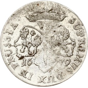 Deutschland Brandenburg-Preußen 6 Groschen 1679 HS