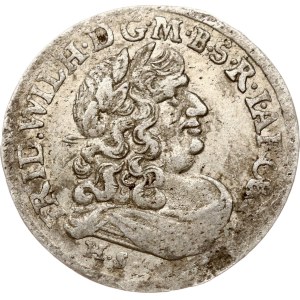 Deutschland Brandenburg-Preußen 6 Groschen 1681 HS