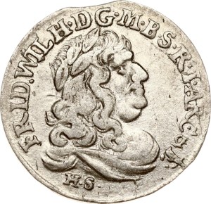 Germany Brandenburg-Prussia 6 Groschen 1682 HS