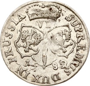 Germany Brandenburg-Prussia 6 Groschen 1682 HS