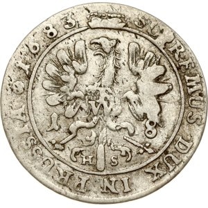 Deutschland Brandenburg-Preußen 18 Groschen 1683 HS