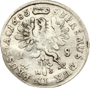 Germany Brandenburg-Prussia 18 Groschen 1685 HS