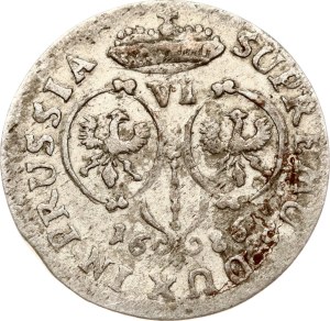 Germany Brandenburg-Prussia 6 Groschen 1686 BA