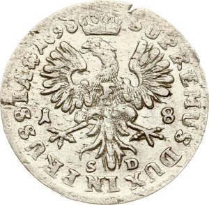 Germany Brandenburg-Prussia 18 Groschen 1698 SD