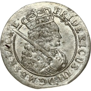 Deutschland Brandenburg-Preußen 18 Groschen 1699 SD