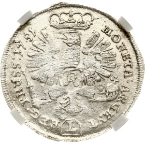 Germany Prussia 18 Groscher 1751 E NGC MS 63