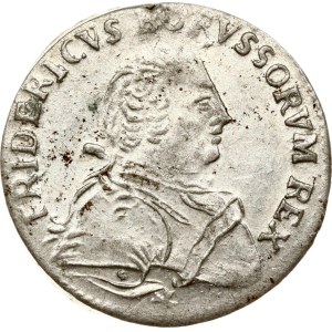 Germany Prussia 6 Groscher 1752 E/S
