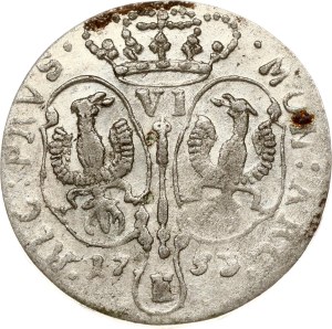 Germany Prussia 6 Groscher 1753 E ST