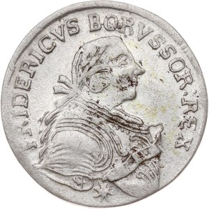 Germany Prussia 6 Groscher 1753 E