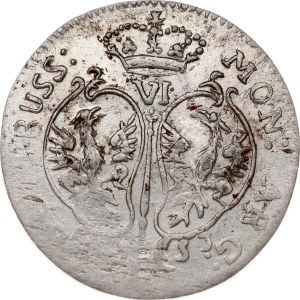 Germany Prussia 6 Groscher 1753 E