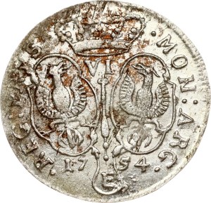 Germany Prussia 6 Groscher 1754 E ST