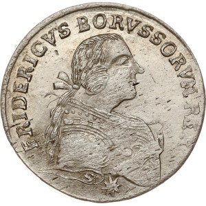 Germany Prussia 18 Groscher 1754 E