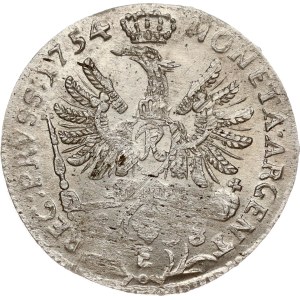 Germany Prussia 18 Groscher 1754 E