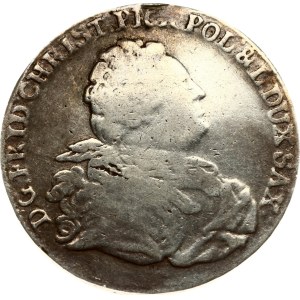 Germany Saxony Taler 1763 FWôF