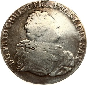 Germany Saxony Taler 1763 FWôF