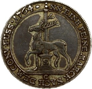 Germany Stolberg-Stolberg 2/3 Taler 1764 C