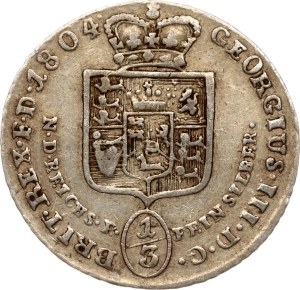 Germany Brunswick-Lüneburg-Calenberg-Hannover 1/3 Taler 1804 GFM