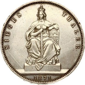 Germany Prussia Siegestaler 1871 A Victory over France