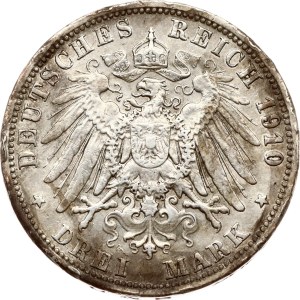 Germany Prussia 3 Mark 1910 A