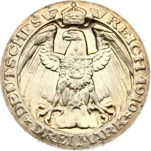 Germany Prussia 3 Mark 1910 A University of Berlin