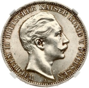 Germany Prussia 3 Mark 1912 A NGC MS 62