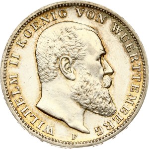 Germany Württemberg 3 Mark 1912 F