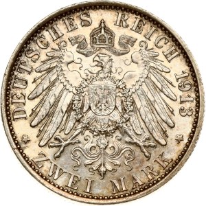 Germany Prussia 2 Mark 1913 A Reign