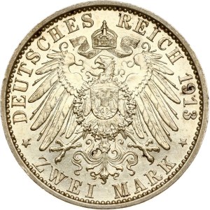 Germany Prussia 2 Mark 1913 A Reign