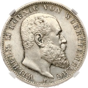Germany Württemberg 3 Mark 1914 F NGC MS 63