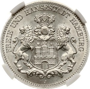 Germany Weimar Republic ½ Million Mark 1923 J NGC MS 65
