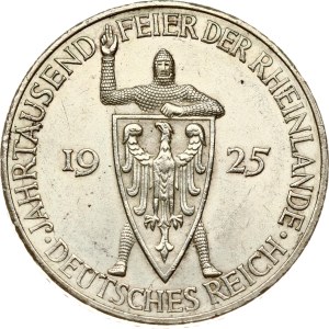 Germany Weimar Republic 5 Reichsmark 1925 G Rhineland