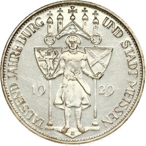 Germany Weimar Republic 3 Reichsmark 1929 E Meissen