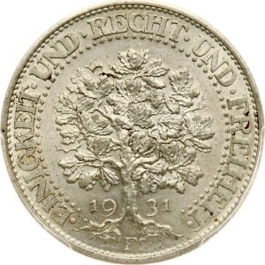 Germany Weimar Republic 5 Reichsmark 1931 F NGC MS 64
