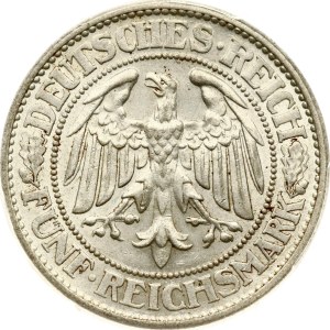 Germany Weimar Republic 5 Reichsmark 1931 F NGC MS 64