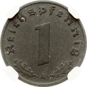 Germany Third Reich 1 Reichspfennig 1943 A NGC AU 58