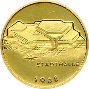 Germany Medal 1968 Volksbank in Braunschweig 100 years Burglöwe - Stadthalle