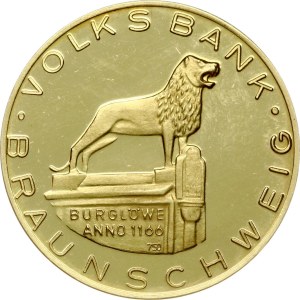 Germany Medal 1970 Volksbank Braunschweig Till - Eulenspiegel - Brunnen