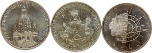 Germany Federal Republic 10 Mark 1989-1995 Lot of 3 coins