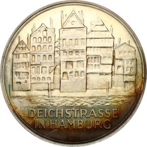 Germany Federal Republic Medal 48 Schilling ND Deichstrasse in Hamburg