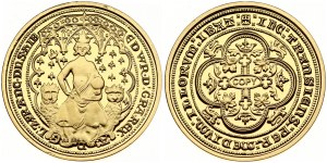 England Double-florin ND (1344) Copy!