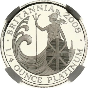 Great Britain 25 Pounds 2008 NGC PF 70 ULTRA CAMEO TOP POP
