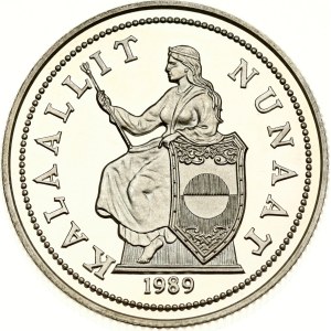 Greenland 1 Piaster 1989