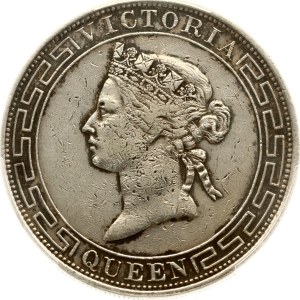 Hong Kong Dollar 1867 PCGS XF Detail