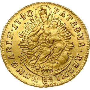 Hungary Ducat 1740 KB