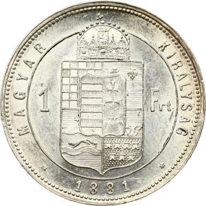 Hungary 1 Forint 1881 KB