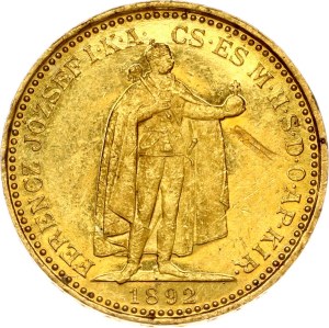 Hungary 20 Korona 1892 KB